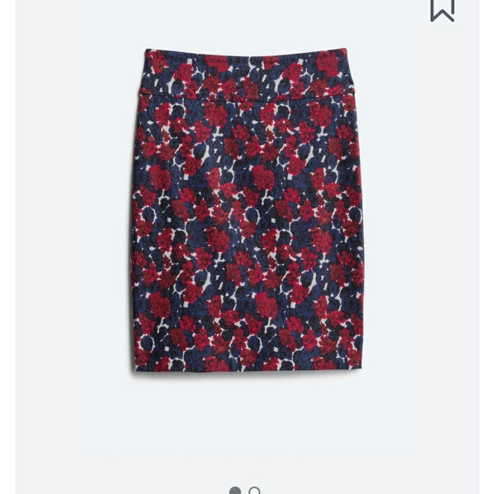 Margaret M Christiana Pencil Printed Skirt Sz. M